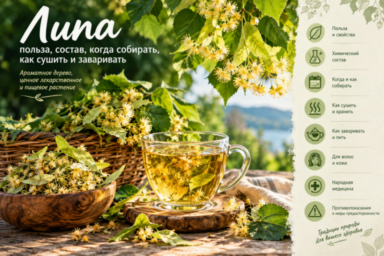 липа от простуды