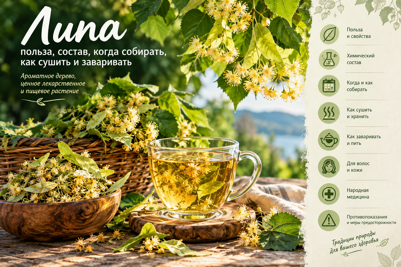 липа от простуды